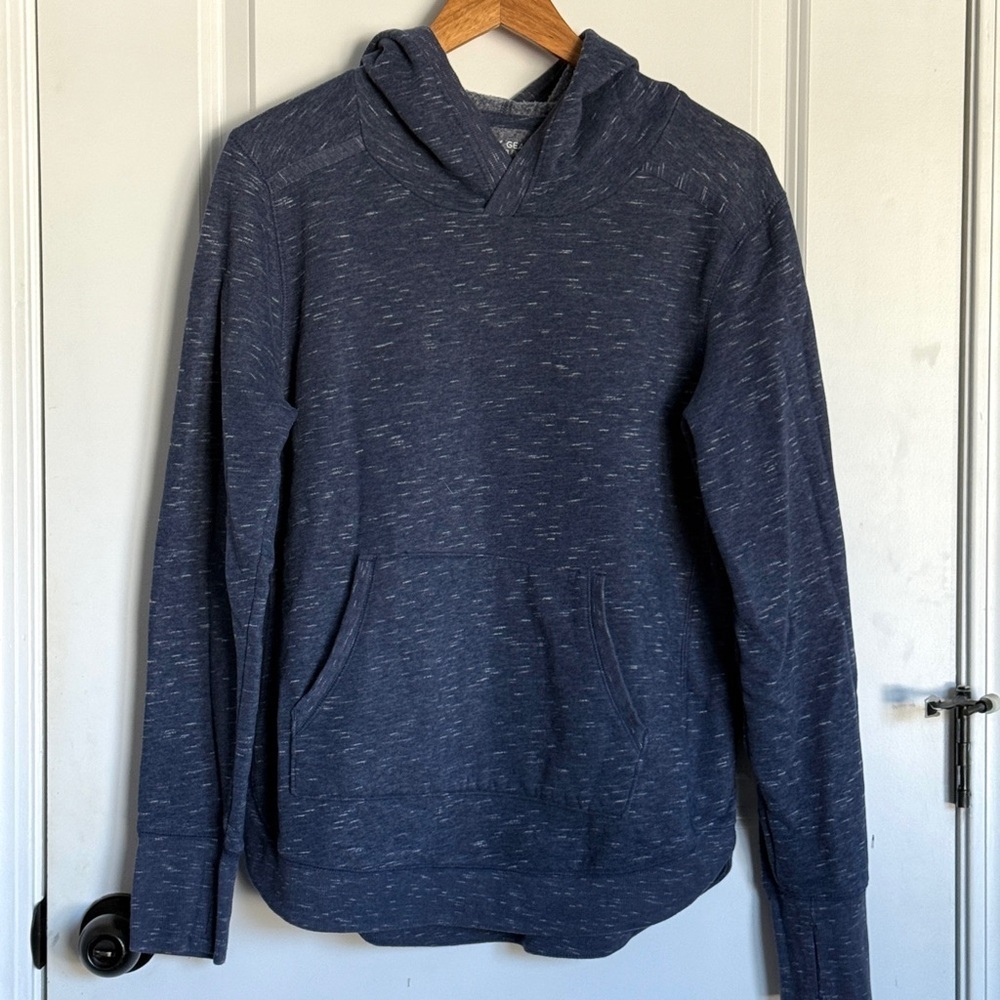 Tek Gear Ultrasoft Fleece Hoodie Mens Size Large Navy Blue